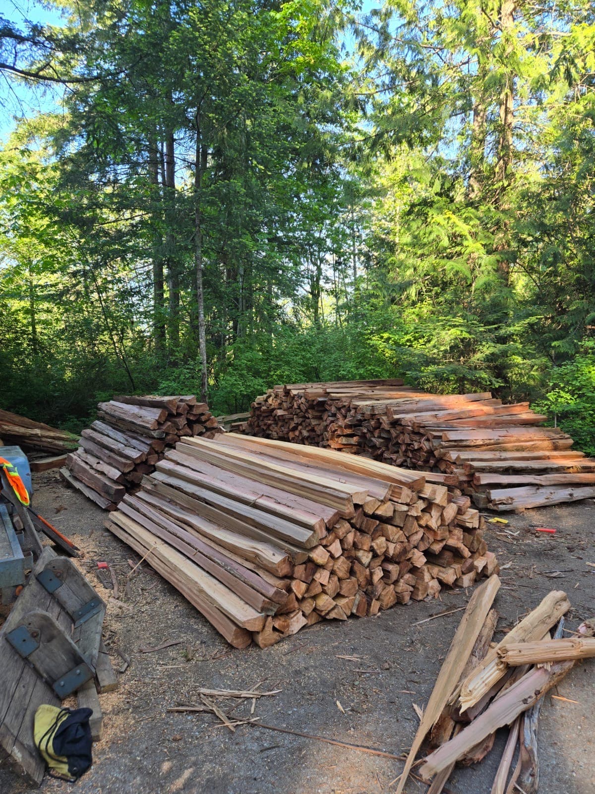 10-Foot Cedar Rails